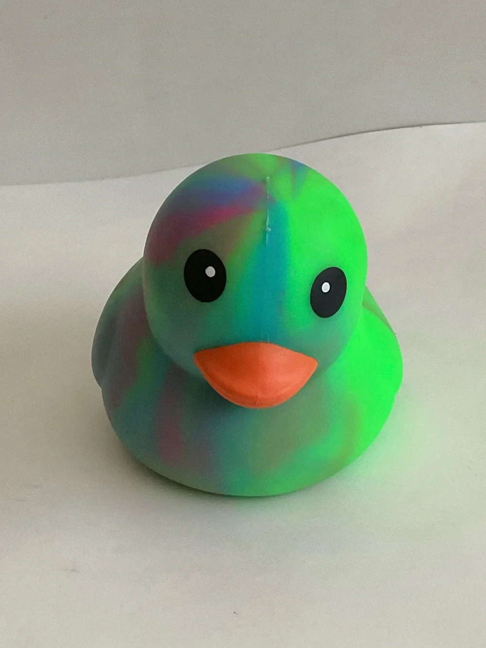 Sunny Days Jumbo Squeezy Duck XL Tie Dye Squishy Sensory Fidget NEW